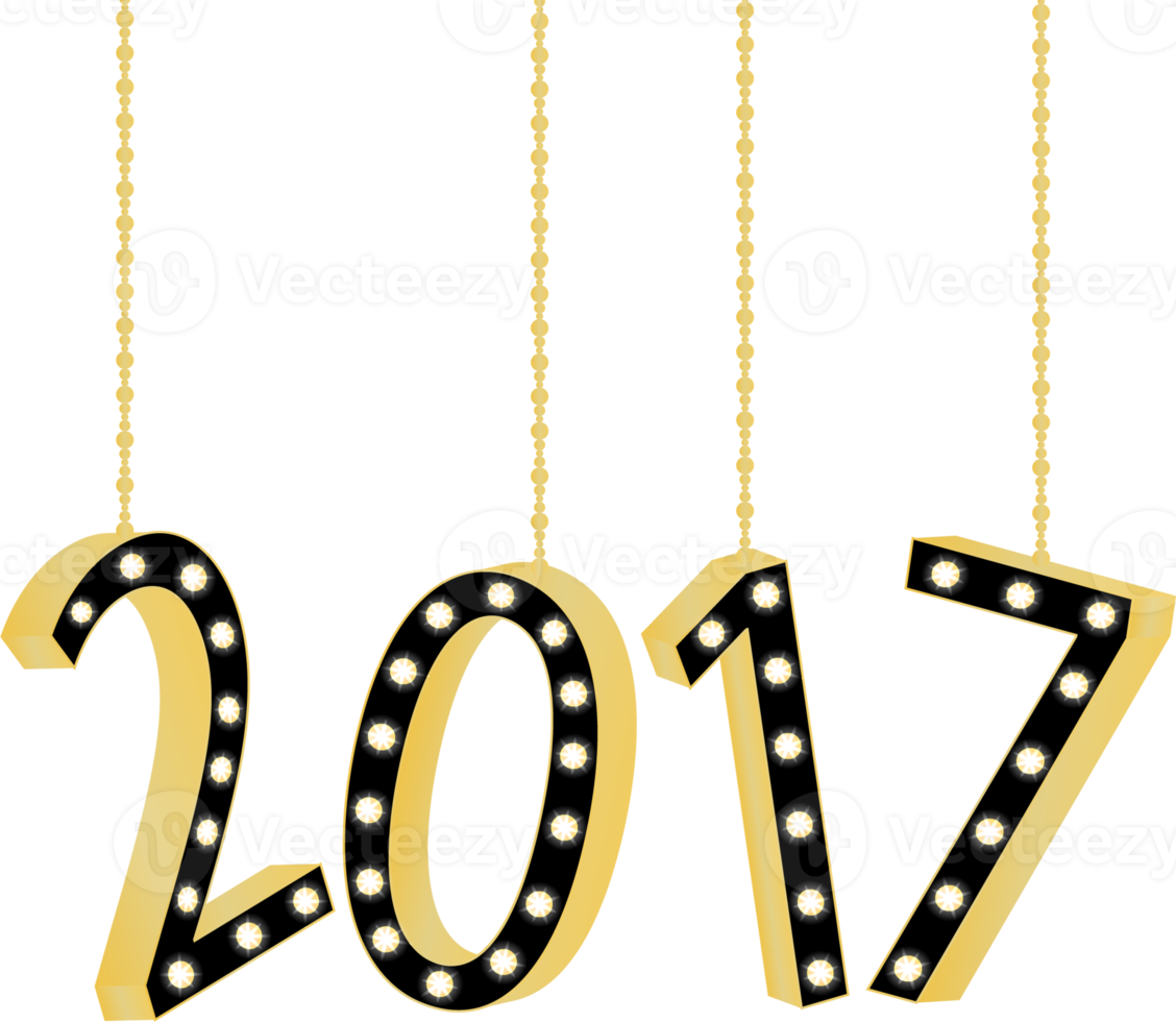 Collection accessory for celebration holiday New Year and Christmas png