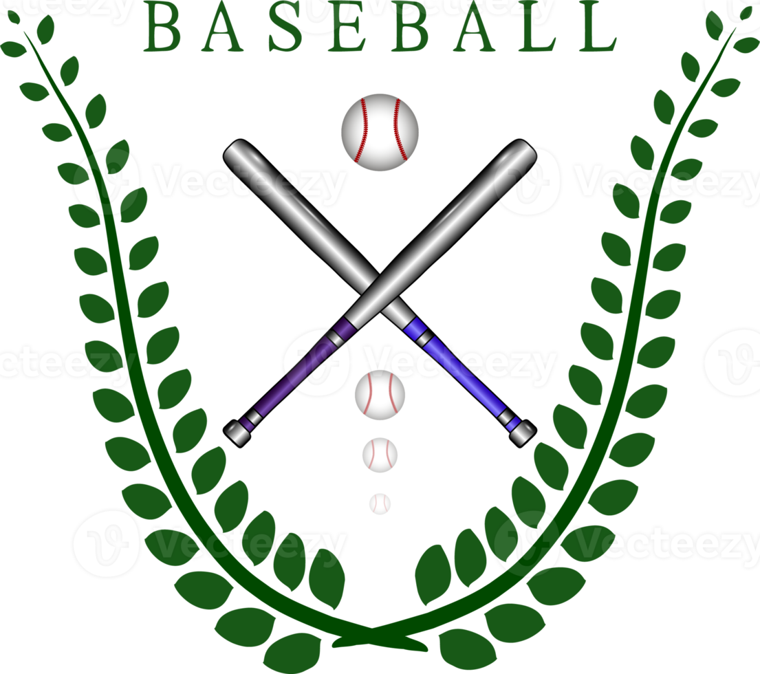 samling tillbehör för sport spel baseboll png