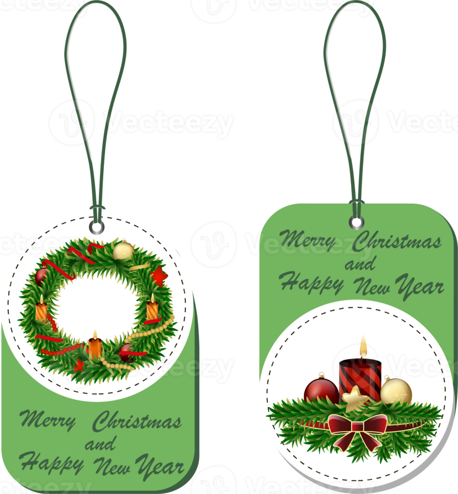Collection accessory for celebration holiday New Year and Christmas png