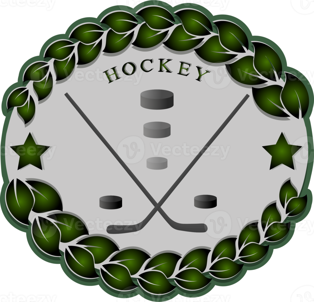 samling tillbehör för sport spel hockey png