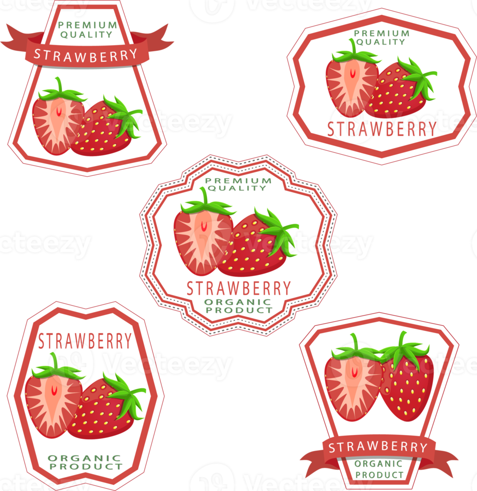 Sweet juicy tasty natural eco product strawberry png