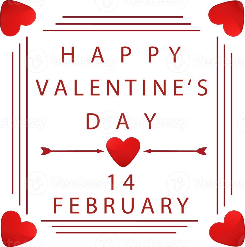 Collection accessory for celebration holiday Valentine's Day png