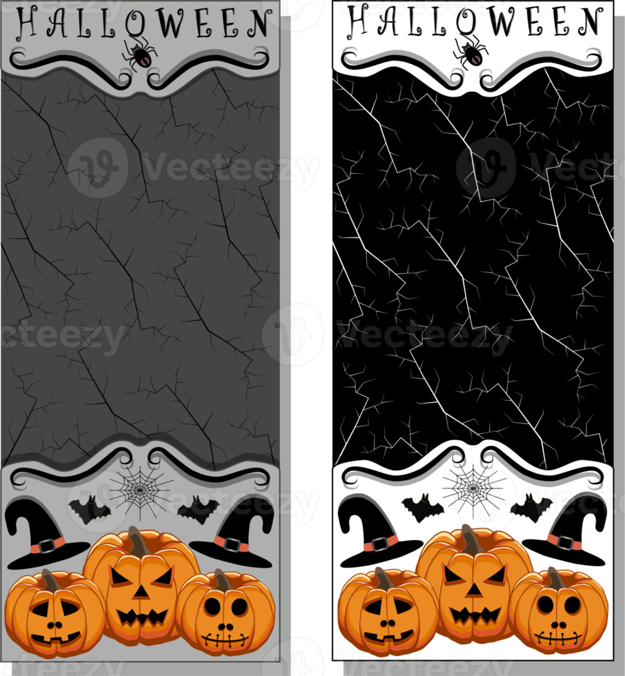 samling tillbehör för firande Semester halloween png