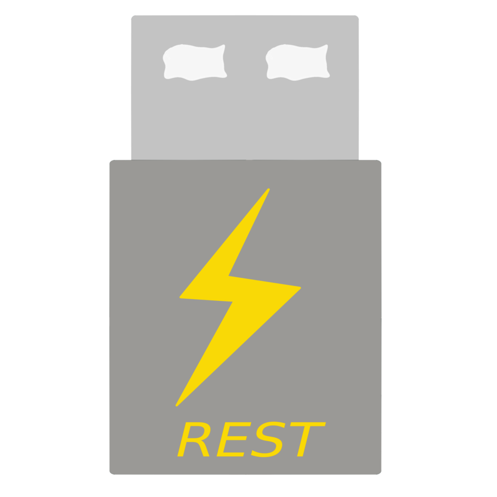 icône de chargement de repos au lit usb png