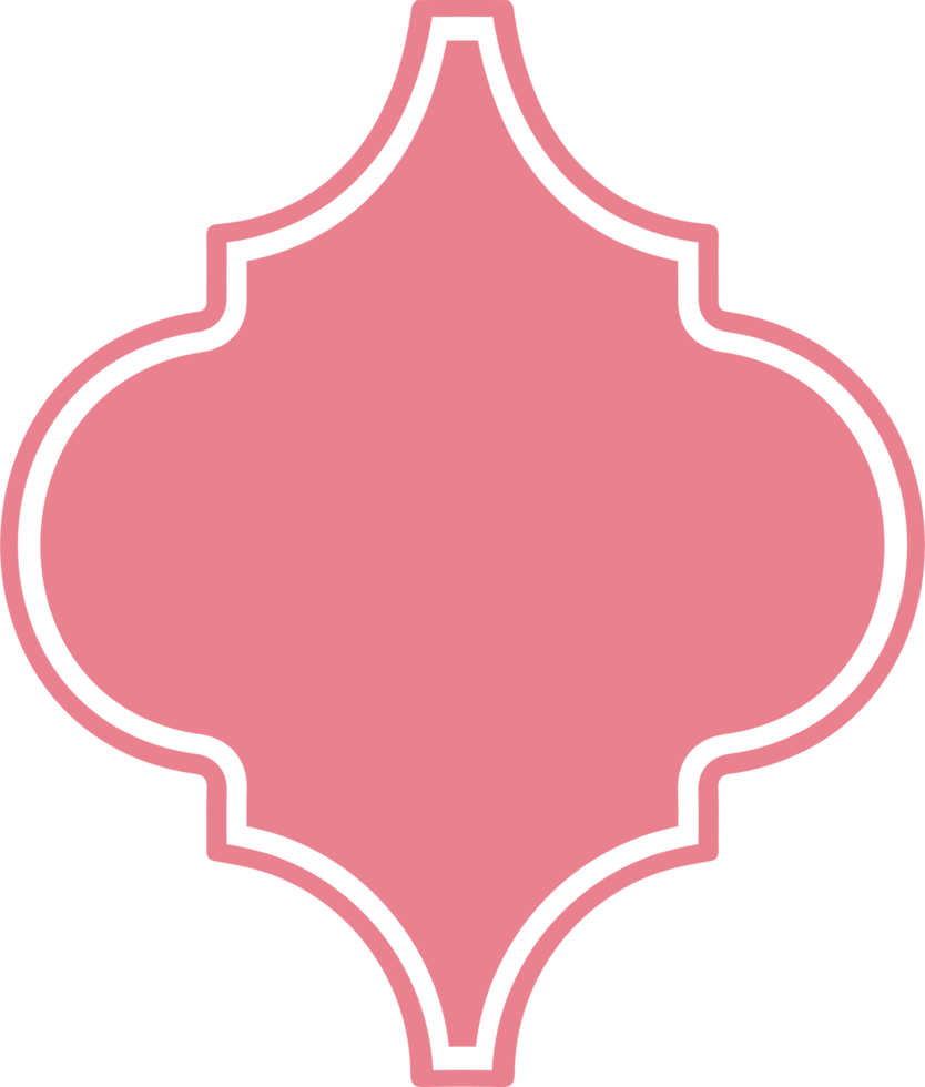 Decorative element in oriental style. png