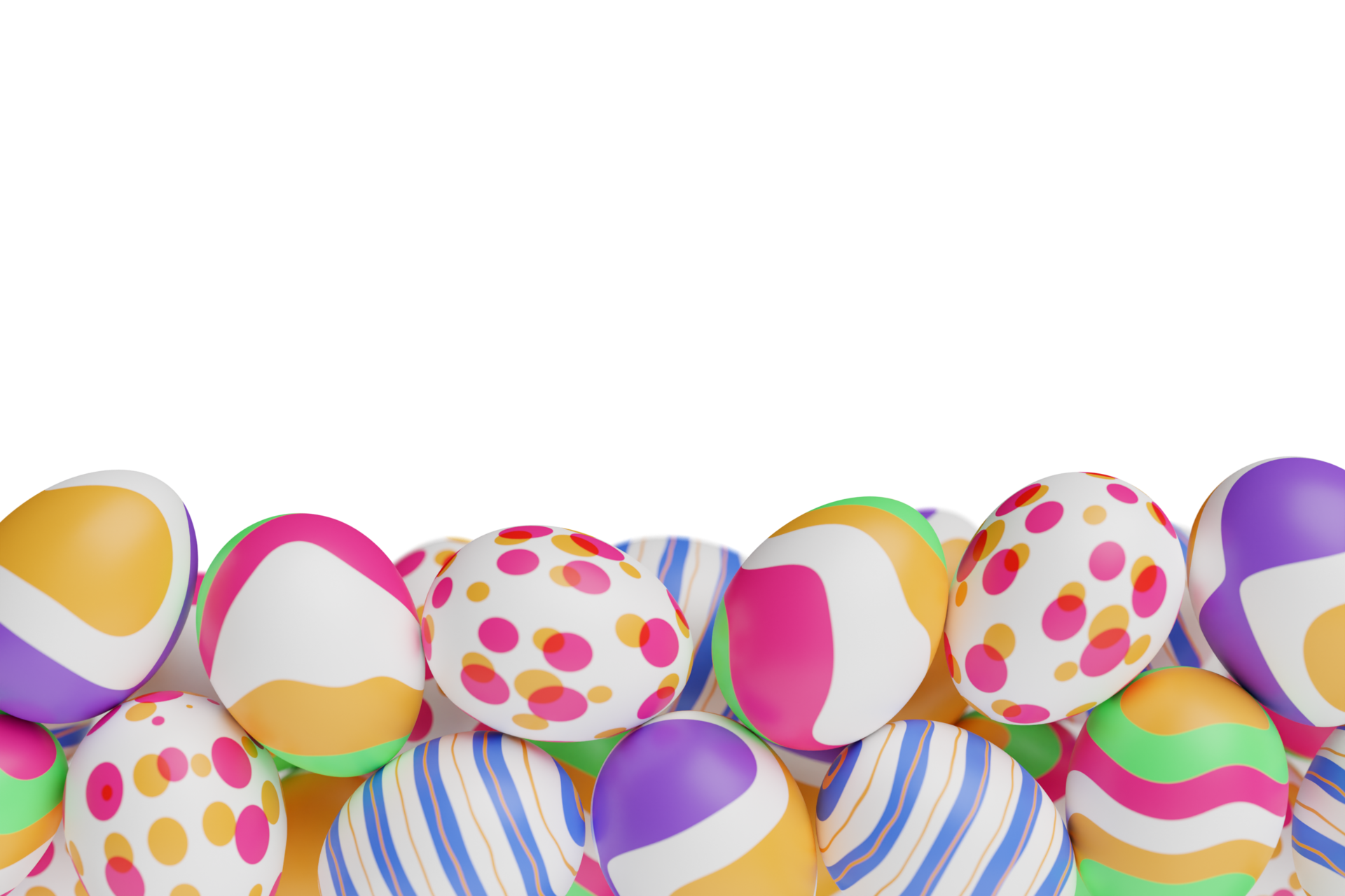 Easter Egg Frame PNG Images With Transparent Background