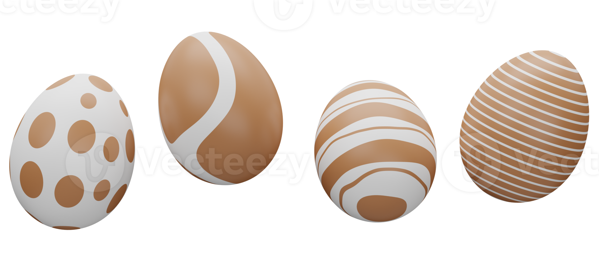 ovo de ouro caindo ilustração de renderização 3d de páscoa png