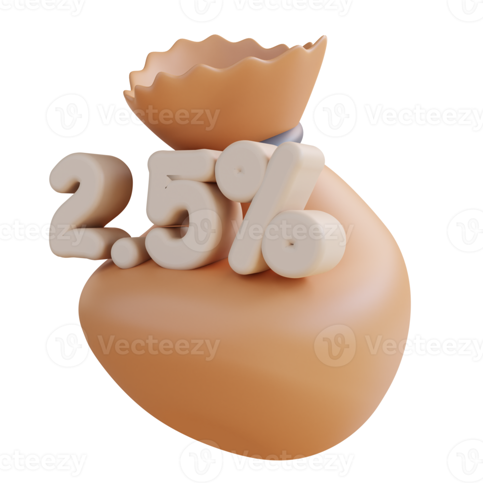 3D Illustration alms png