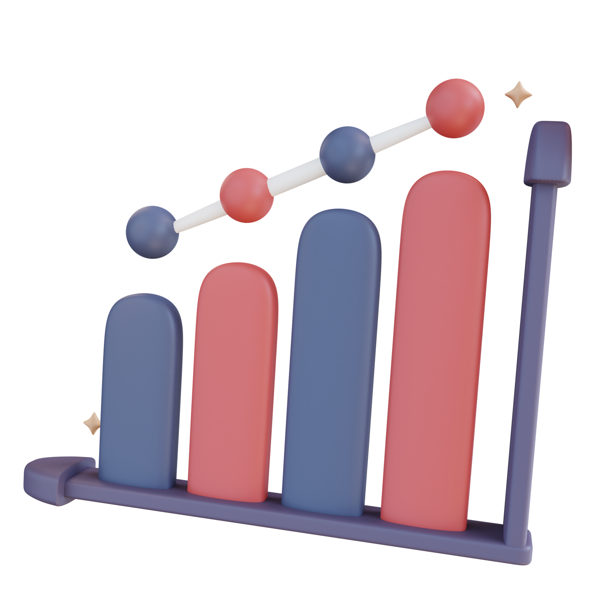 3d illustration chart 18245242 png