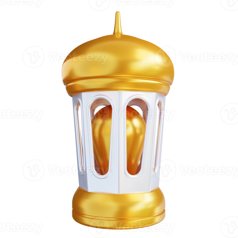 3D Illustration lantern png