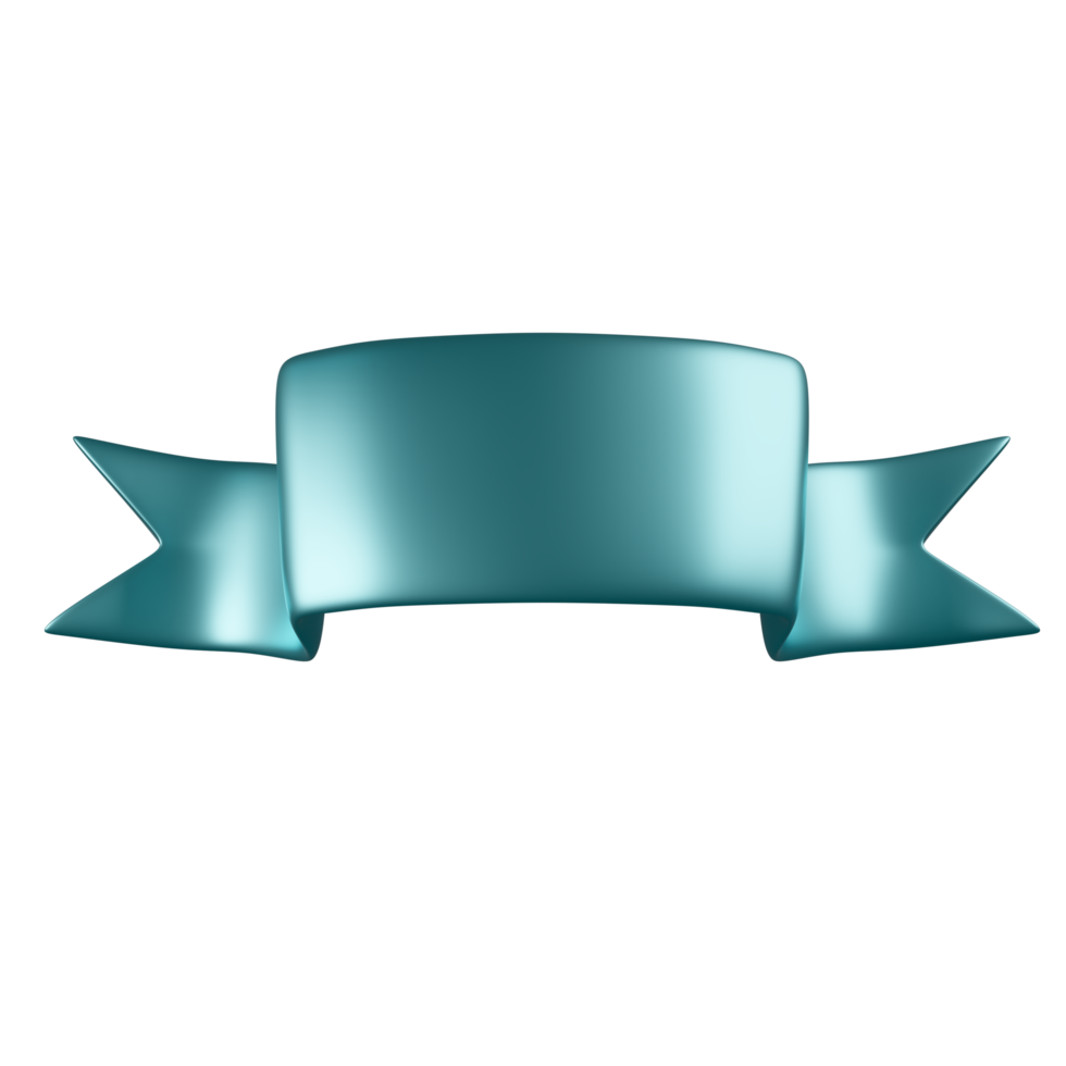 ilustração de renderização 3d de ícone de fita de rótulo azul em branco png
