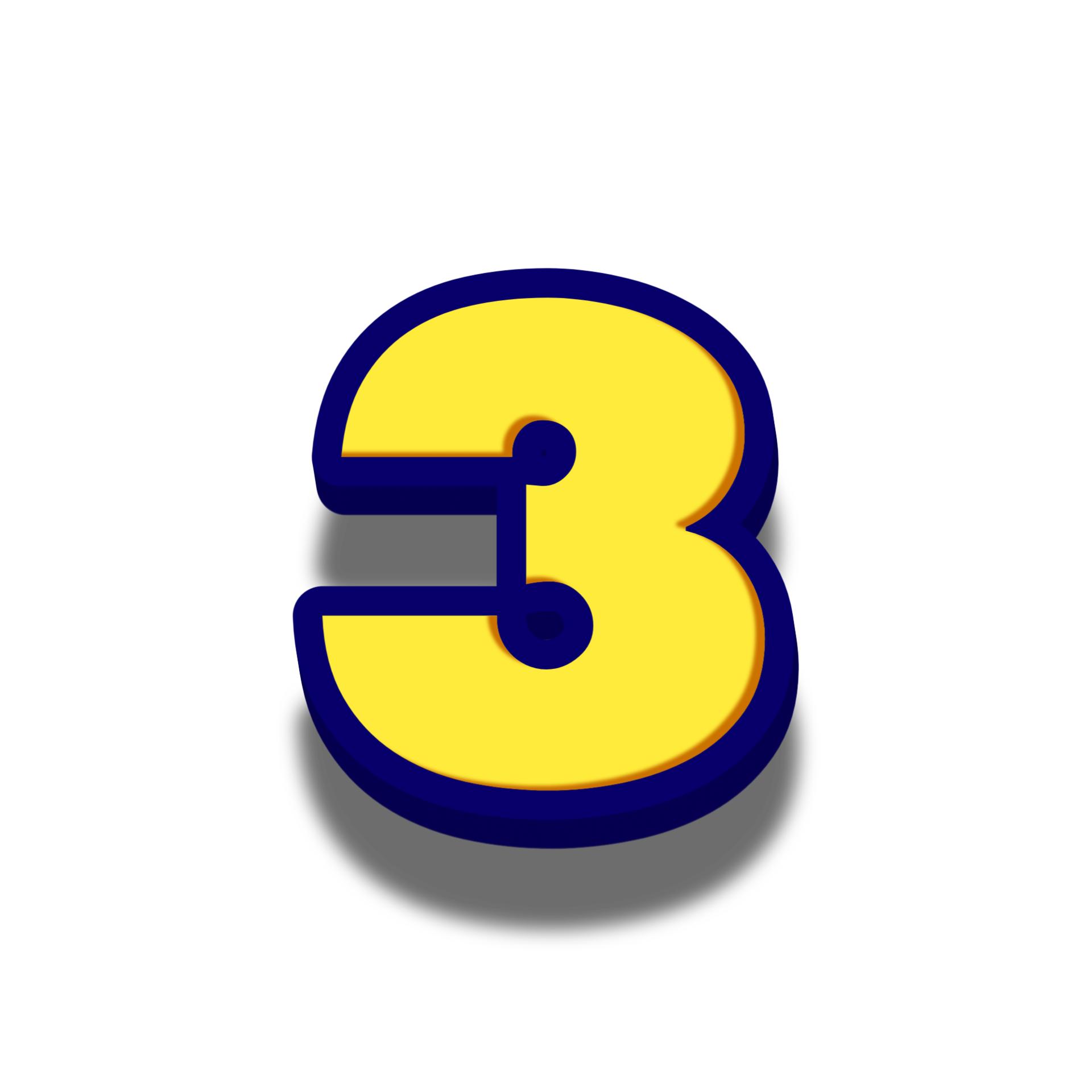 Number 3d Effect 18245555 Png Number 3d Effect 18245555 Png