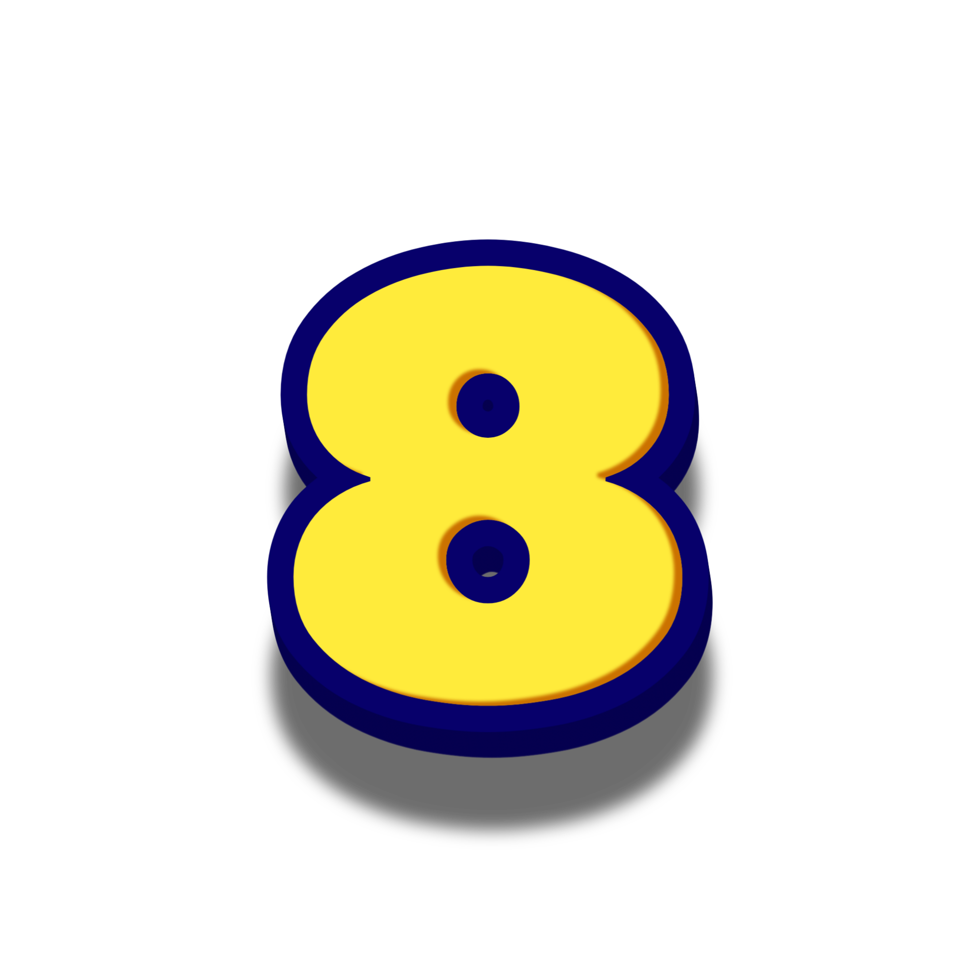 Number 3d Effect 18245561 Png Number 3d Effect 18245561 Png