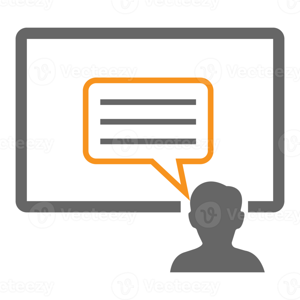 Chat message people with message box solid icon png