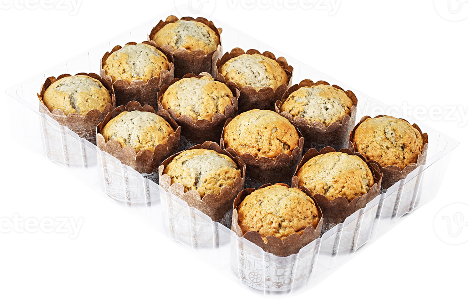 Delicious muffins transparent background png