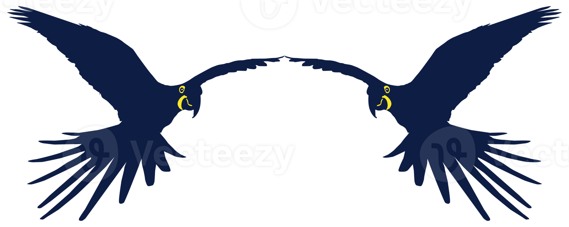 volante ara uccello silhouette per logo, pittogramma, arte illustrazione, sito web o grafico design elemento. formato png