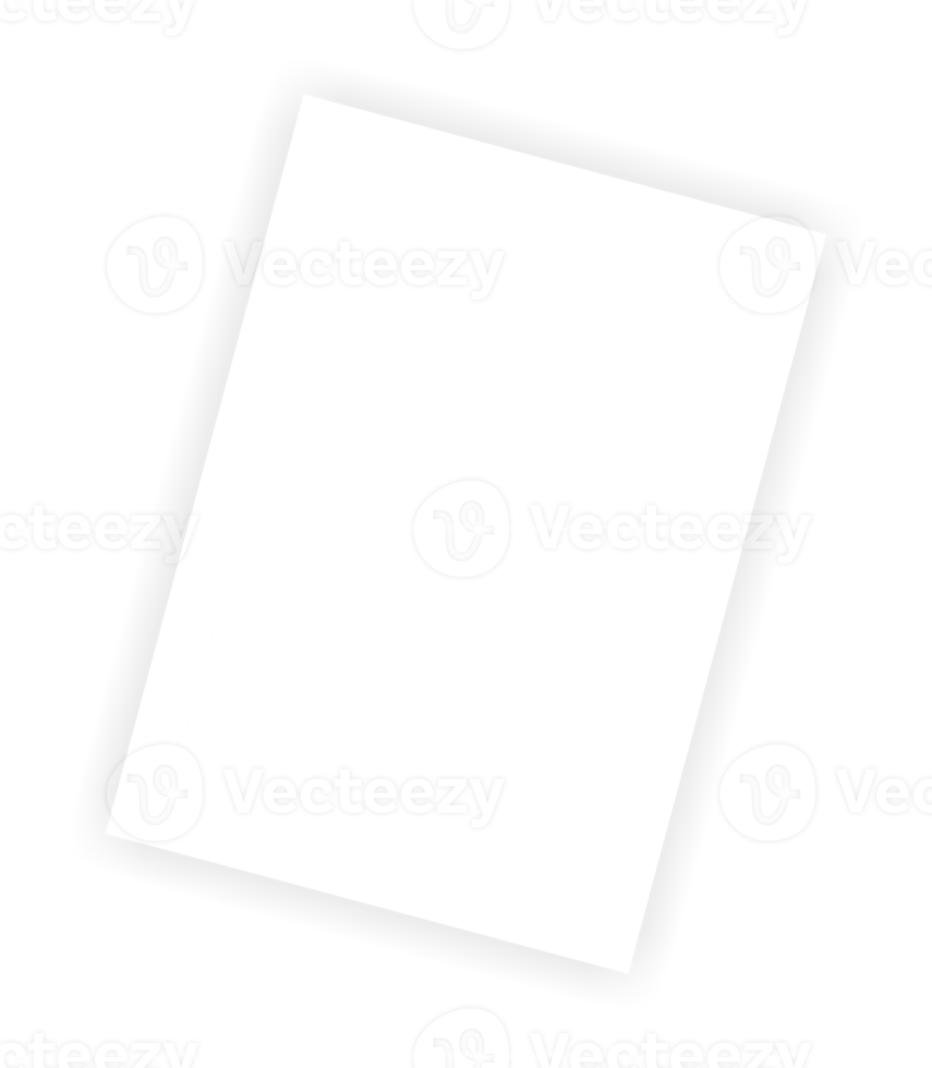 Simple Photo Frame or Framework for Picture, Image, Illustation, Photo, Photography, Note, Memory, Postcard, or for Template Frame. Format PNG