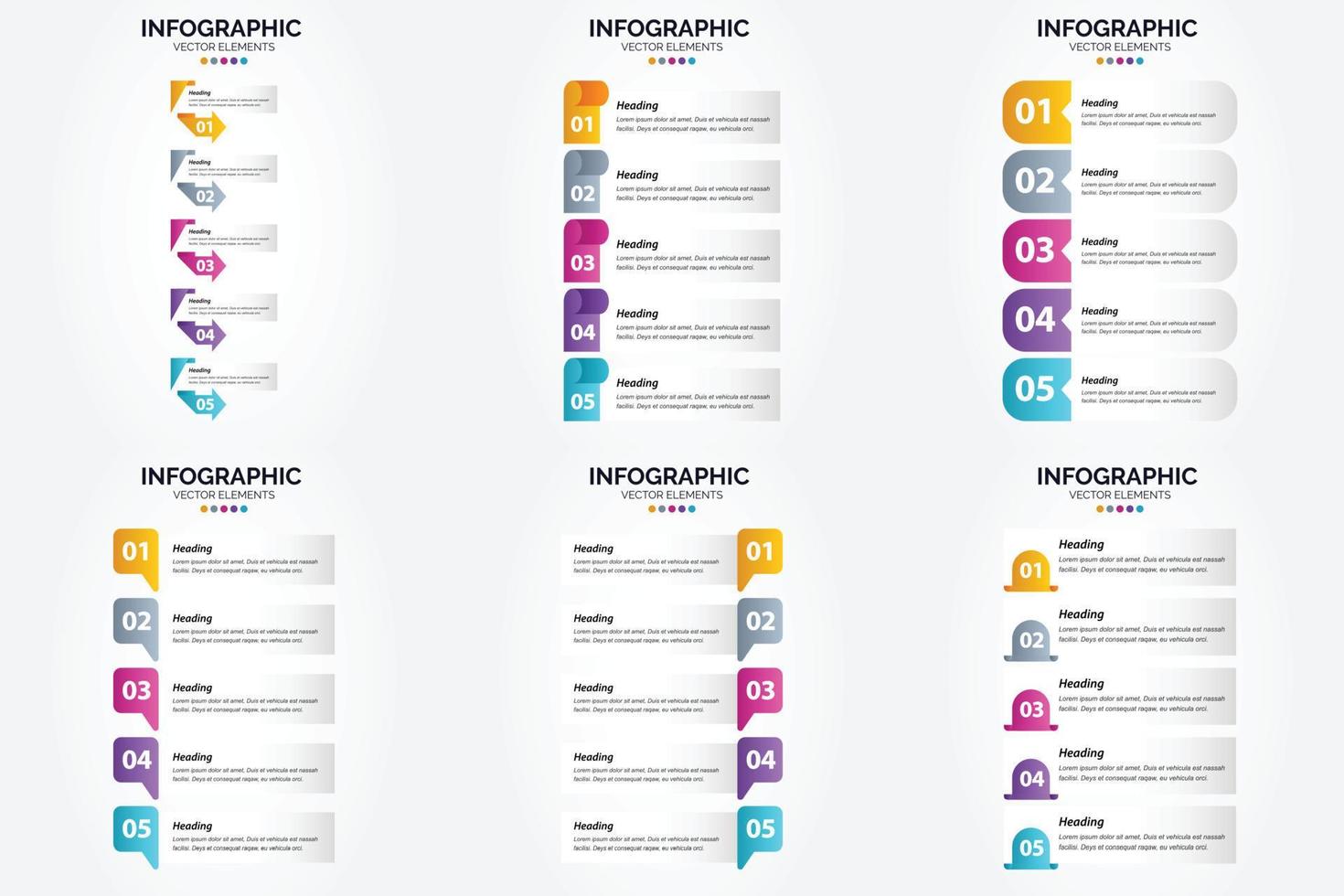 Use these vector illustrations to create stunning infographics for advertising. brochures. flyers. and magazines.