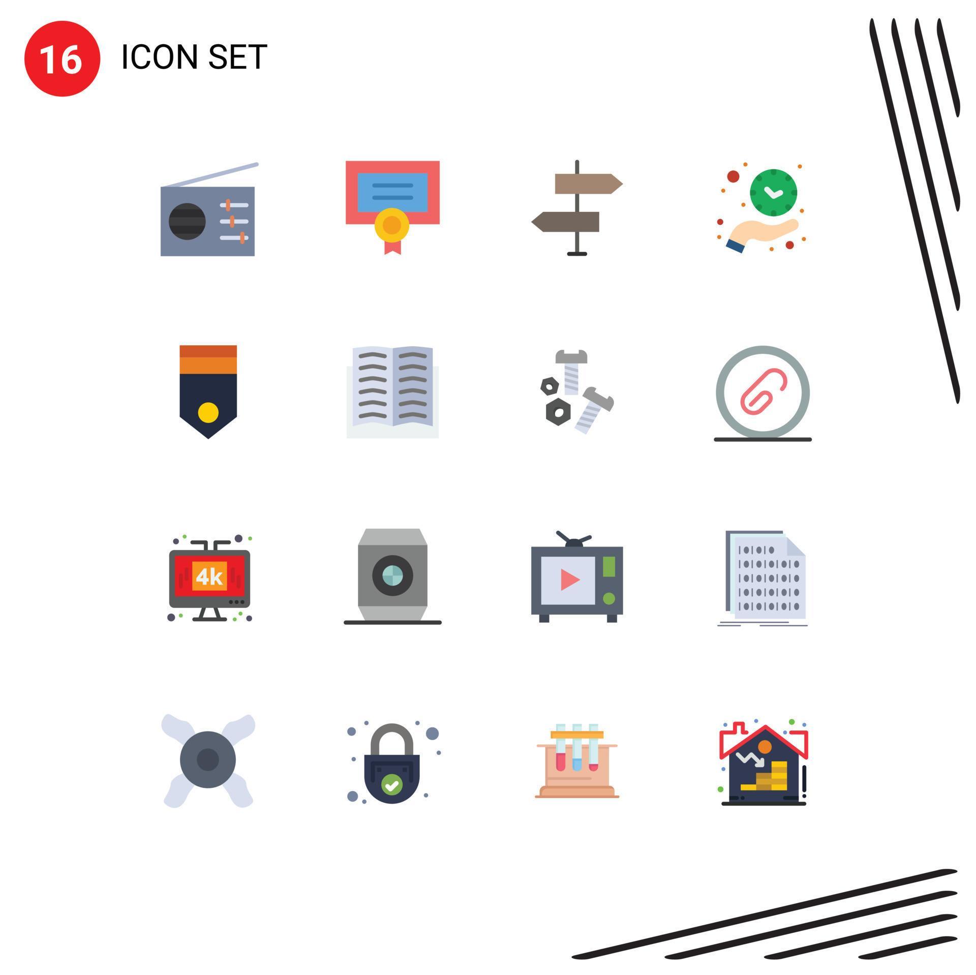 stock-vector-icon-pack-of-16-line-signs-and-symbols-for-army-time