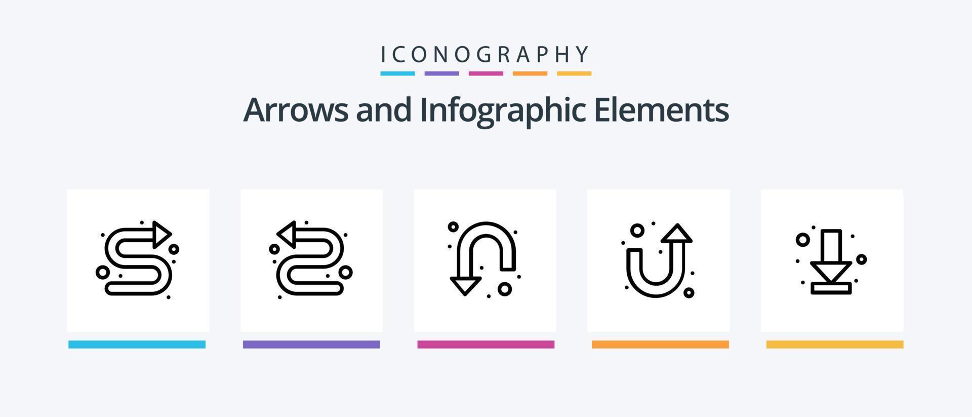 Arrow Line 5 Icon Pack Including upload. arrows. arrows. arrow. up. Creative Icons Design vector