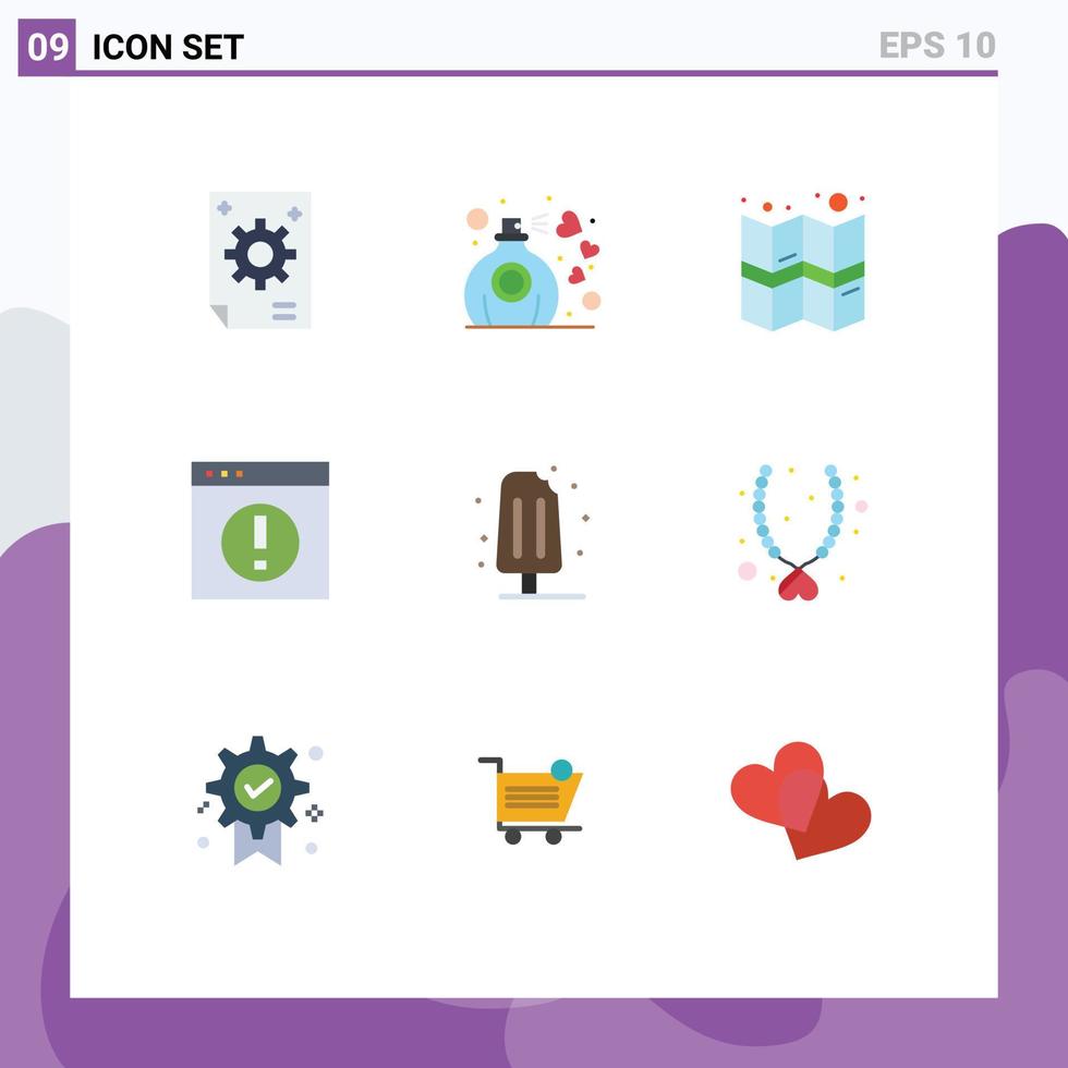 Pack of 9 Modern Flat Colors Signs and Symbols for Web Print Media such as cream man fragrance human business Editable Vector Design Elements
