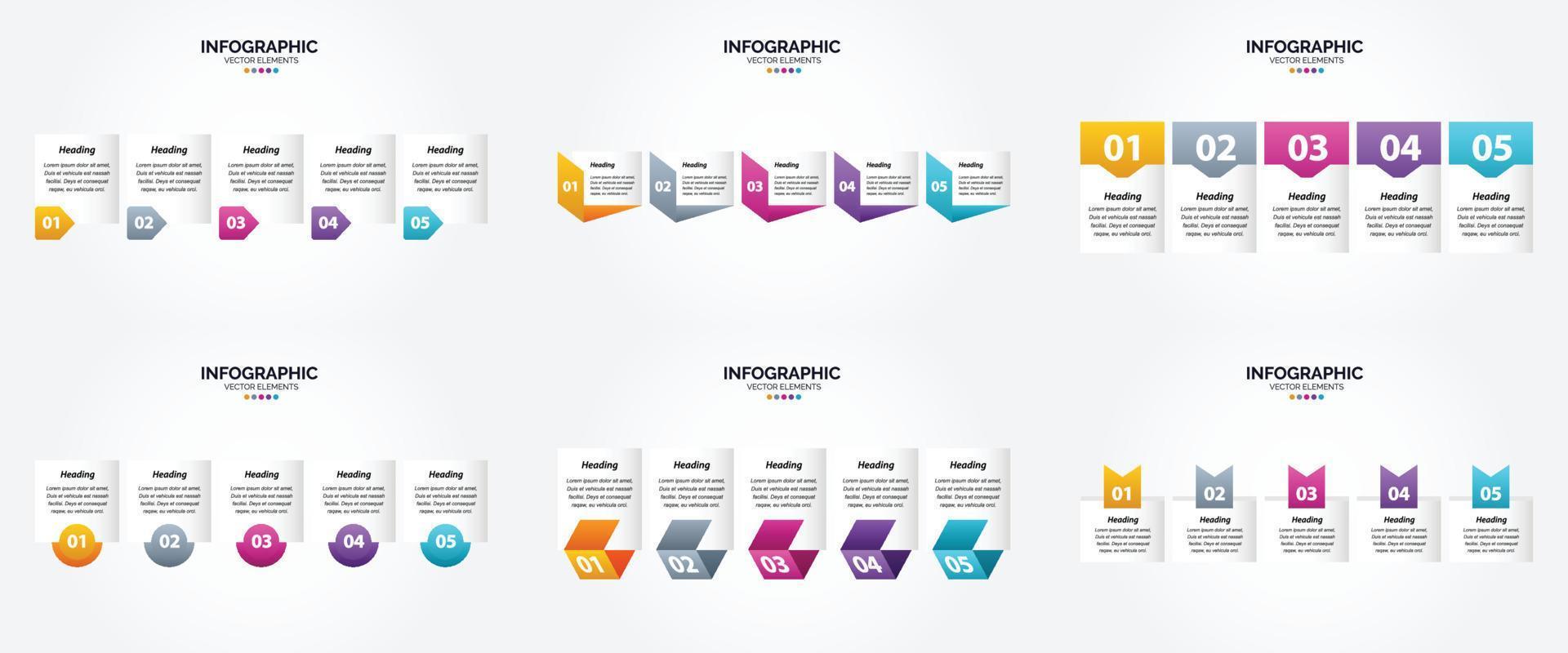 Use this set of vector illustration infographics for advertising in a brochure. flyer. or magazine.