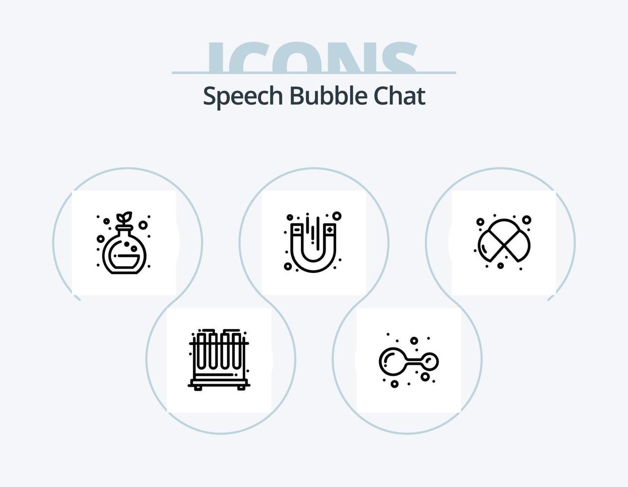 Chat Line Icon Pack 5 Icon Design. . conversation. . conversation vector