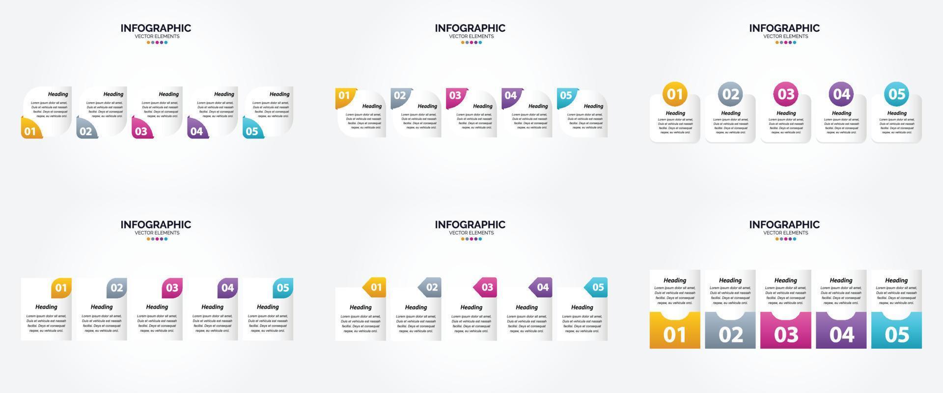 Use this set of vector illustration infographics for advertising in a brochure. flyer. or magazine.