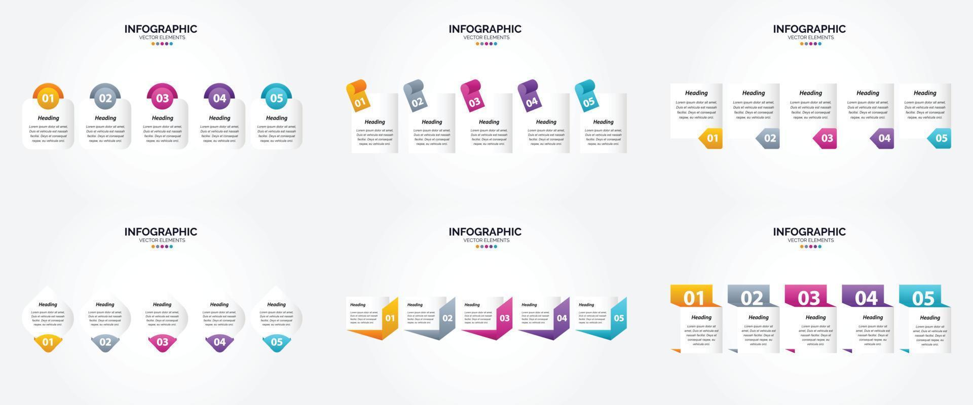 Use this set of vector illustration infographics for advertising in a brochure. flyer. or magazine.