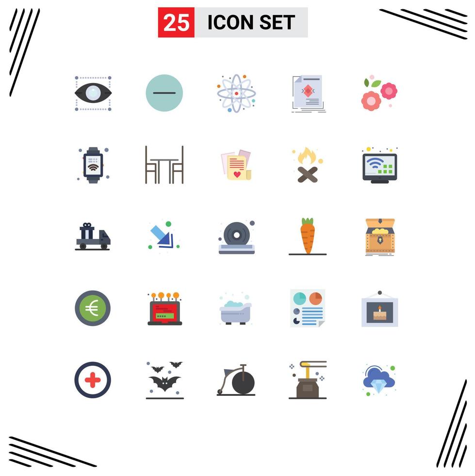25 Creative Icons Modern Signs and Symbols of easter page back to school magazine advertisement Editable Vector Design Elements