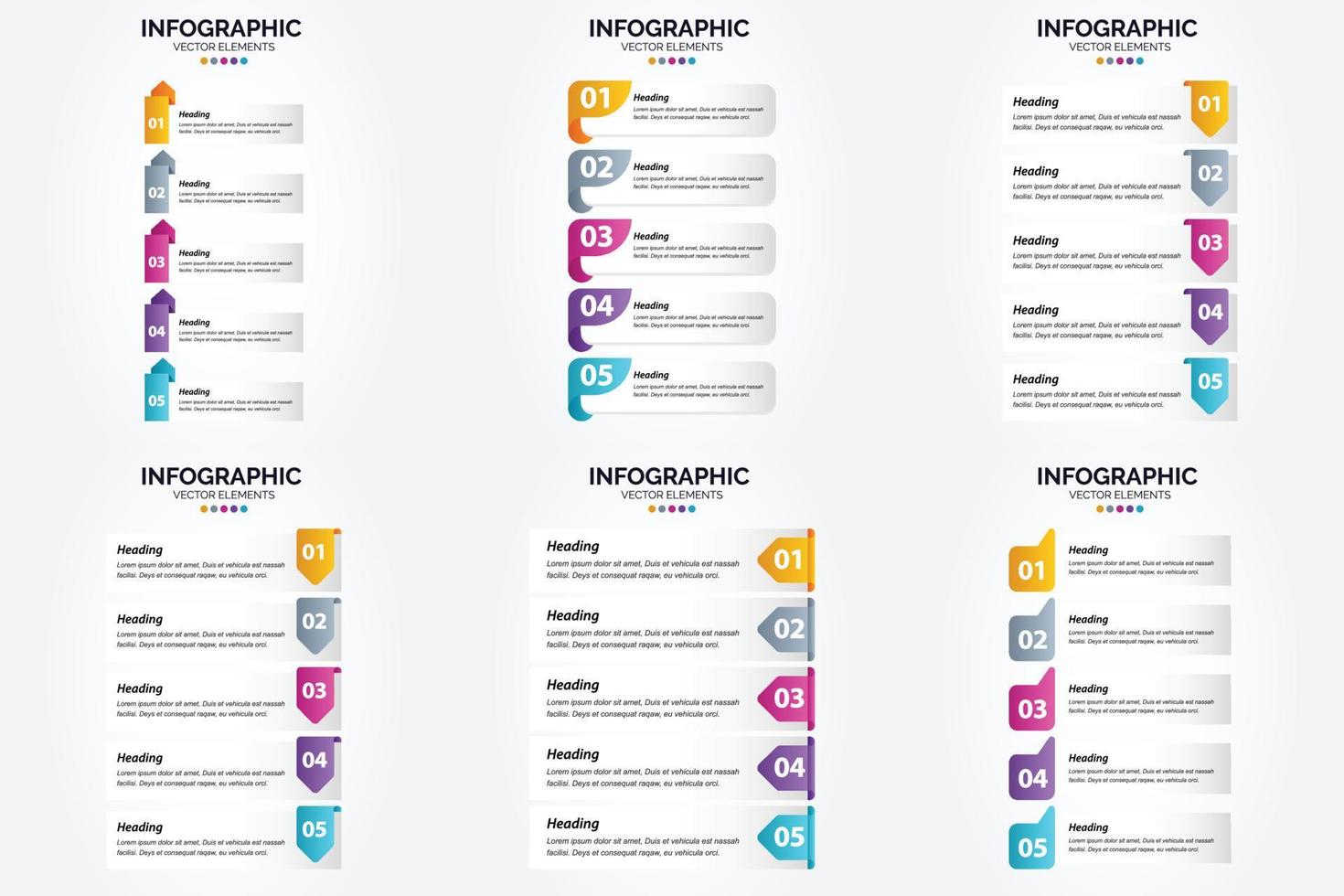 This vector infographics set is ideal for advertising your business in brochures. flyers. and magazines.