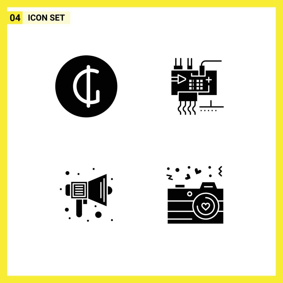 Set of Modern UI Icons Symbols Signs for currency audio paraguayan electronics school Editable Vector Design Elements