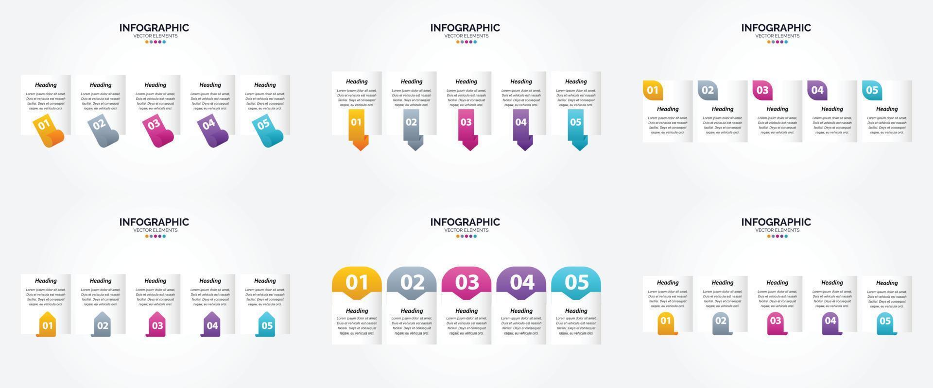 Use this set of vector illustration infographics for advertising in a brochure. flyer. or magazine.