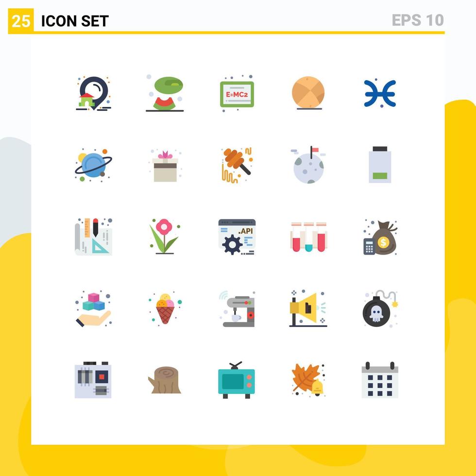 Set of 25 Modern UI Icons Symbols Signs for greece horoscope education astrology game Editable Vector Design Elements