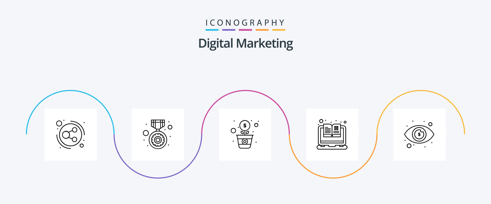 Catalogue - Free marketing icons