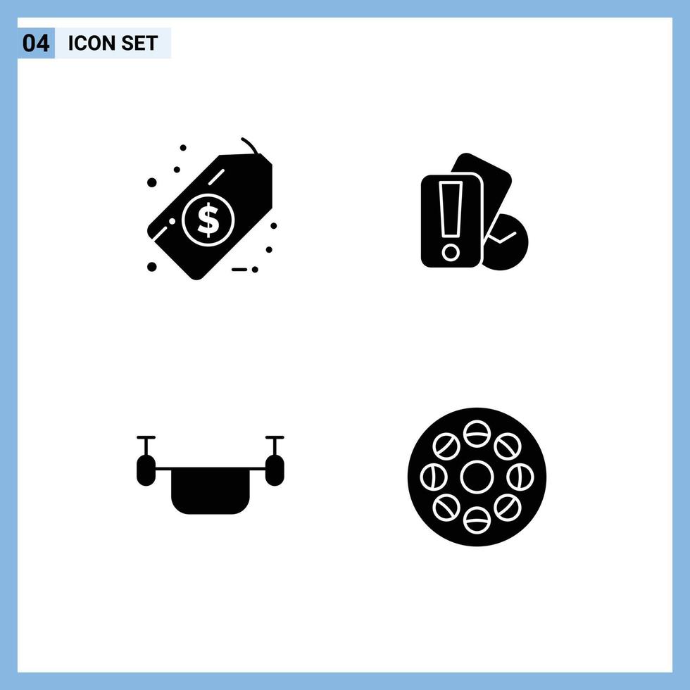iconos creativos signos y símbolos modernos de vehículos de árbitro de tarjeta de esquema de dólar elementos de diseño vectorial editables vector