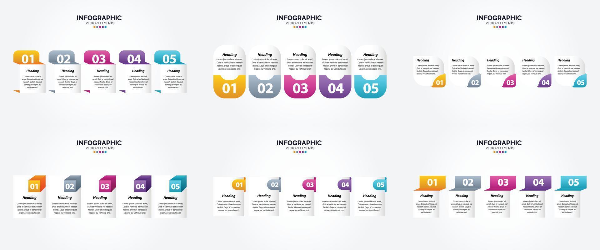 Use these vector illustrations to create professional-looking infographics for advertising. brochures. flyers. and magazines.