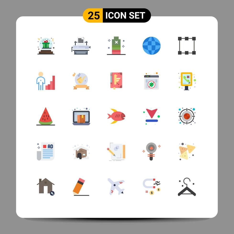 25 Creative Icons Modern Signs and Symbols of internet global keys power essential Editable Vector Design Elements