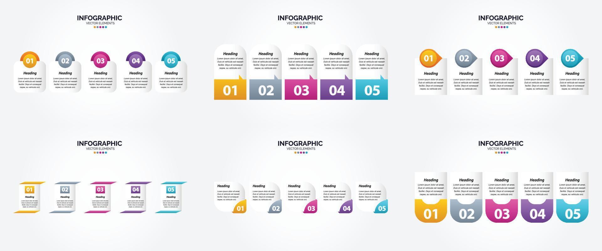 Use this vector illustration infographics set for advertising in a brochure. flyer. or magazine.