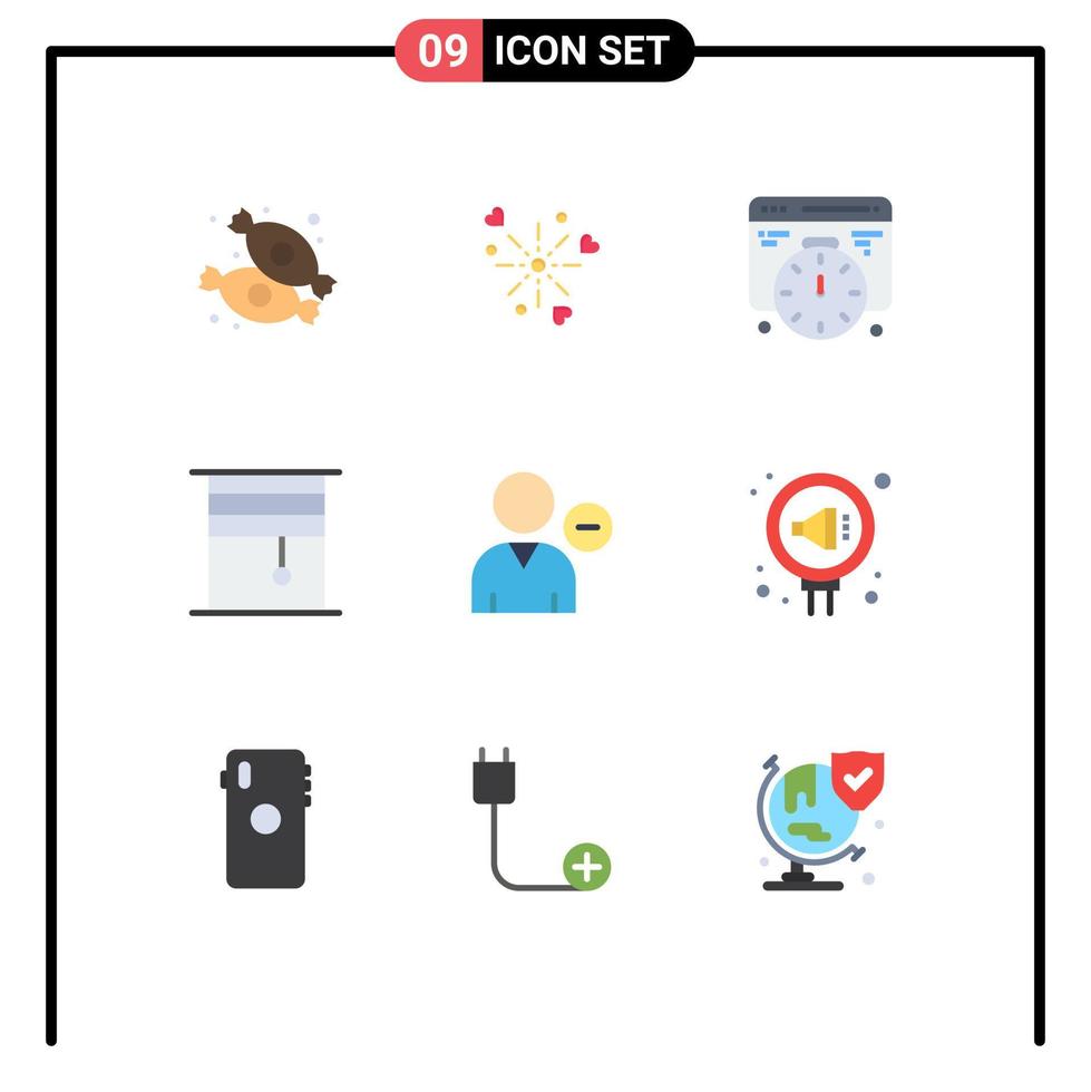 9 Creative Icons Modern Signs and Symbols of human rolled development rollers design Editable Vector Design Elements