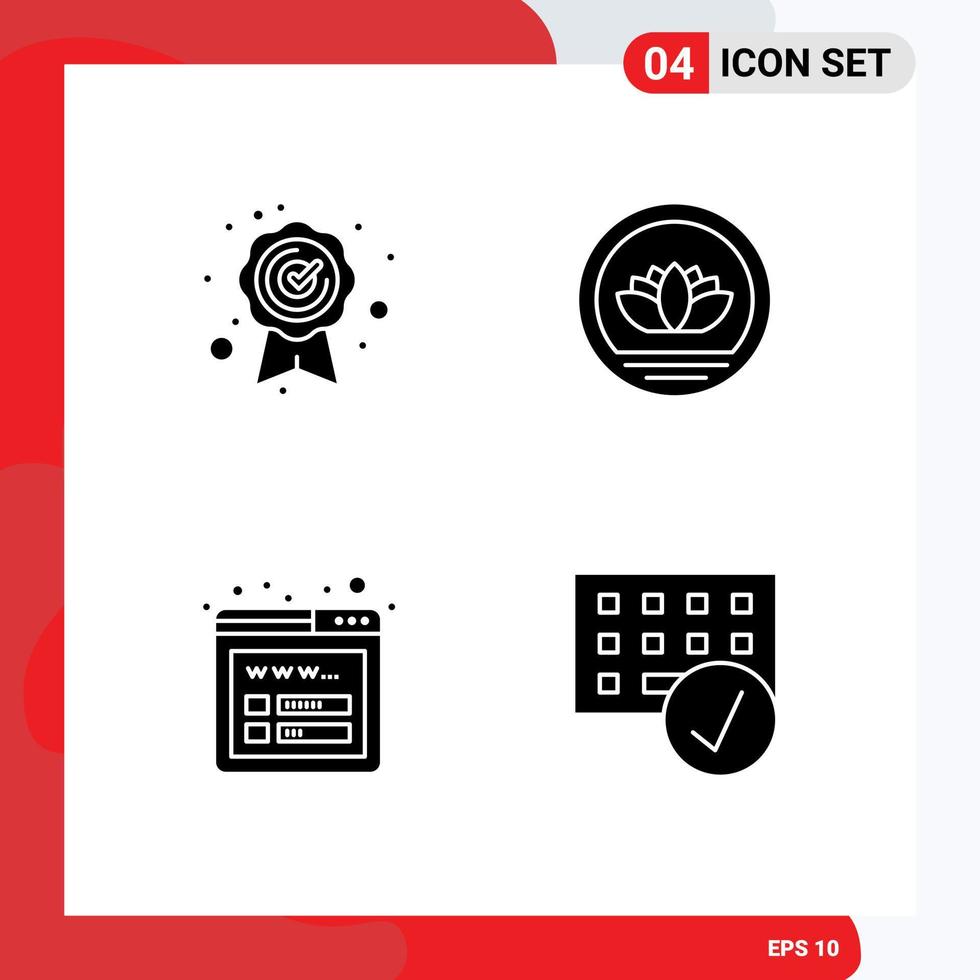 Stock Vector Icon Pack of 4 Line Signs and Symbols for best quality wireframe bangladesh coins connected Editable Vector Design Elements