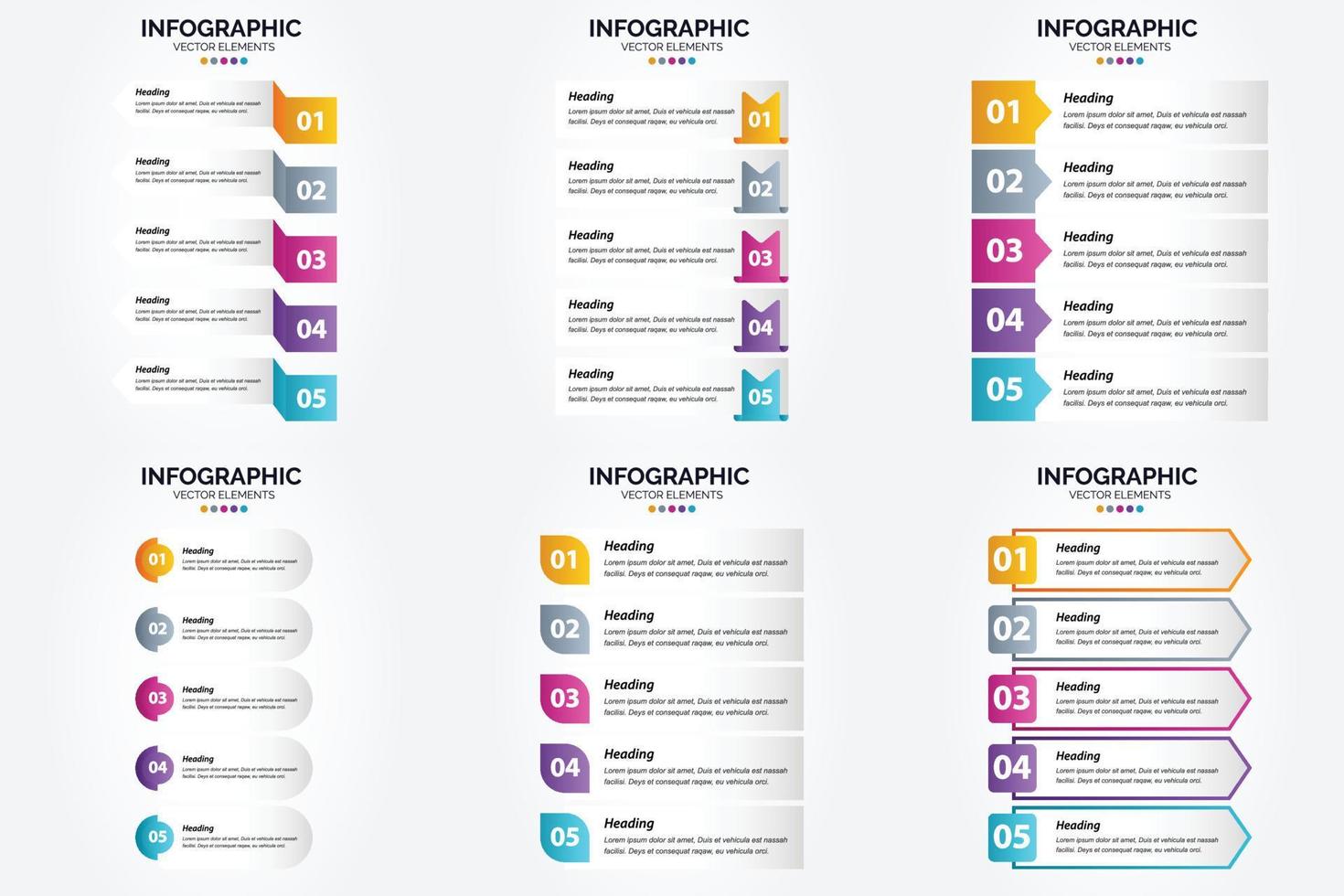 Use this set of vector infographics for advertising in a brochure. flyer. or magazine.