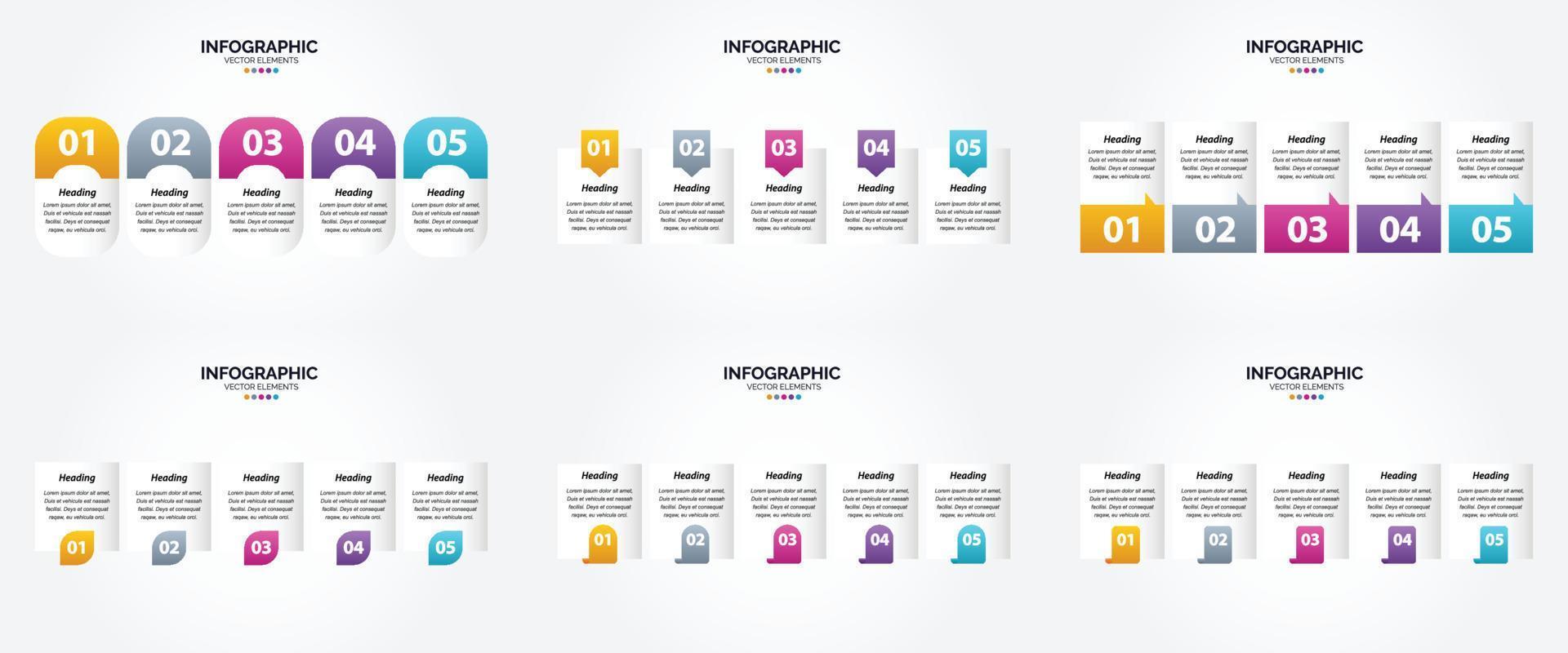 Use this set of vector illustration infographics for advertising in a brochure. flyer. or magazine.