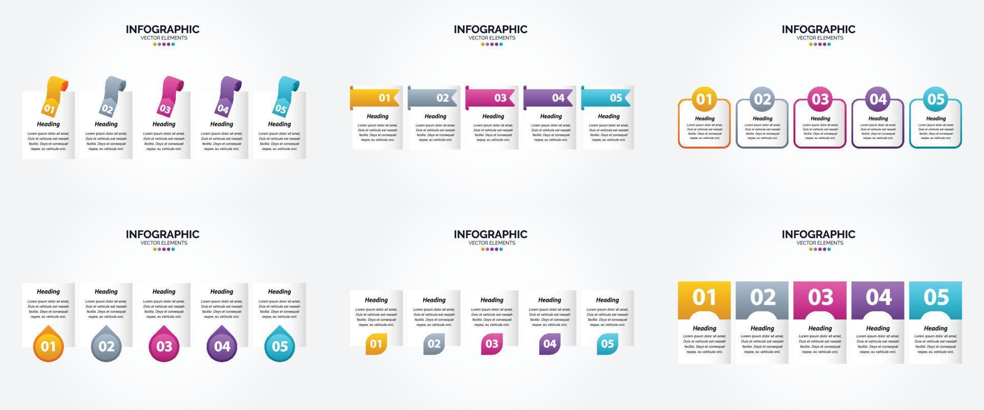 Vector illustration infographics Flat design set for advertising brochure flyer and magazine