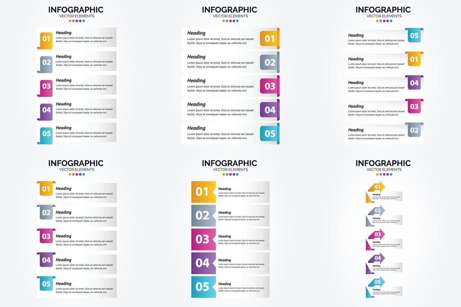 Vector illustration infographics Flat design set for advertising brochure flyer and magazine