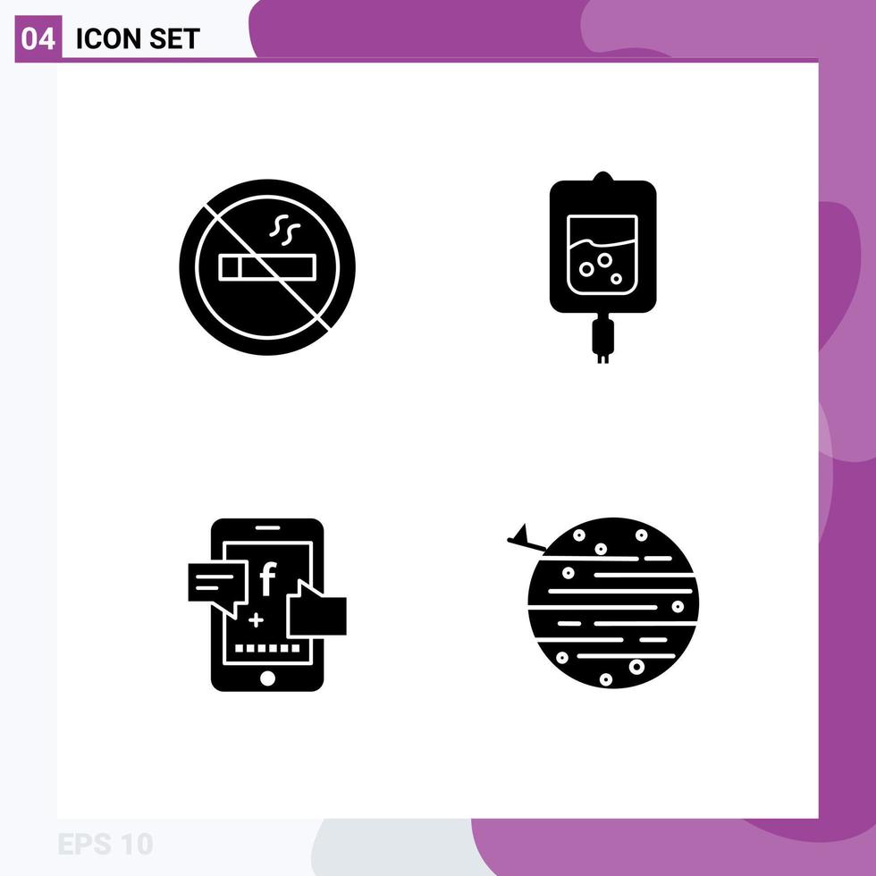 Universal Icon Symbols Group of Modern Solid Glyphs of hotel socil promotion blood samples moon Editable Vector Design Elements