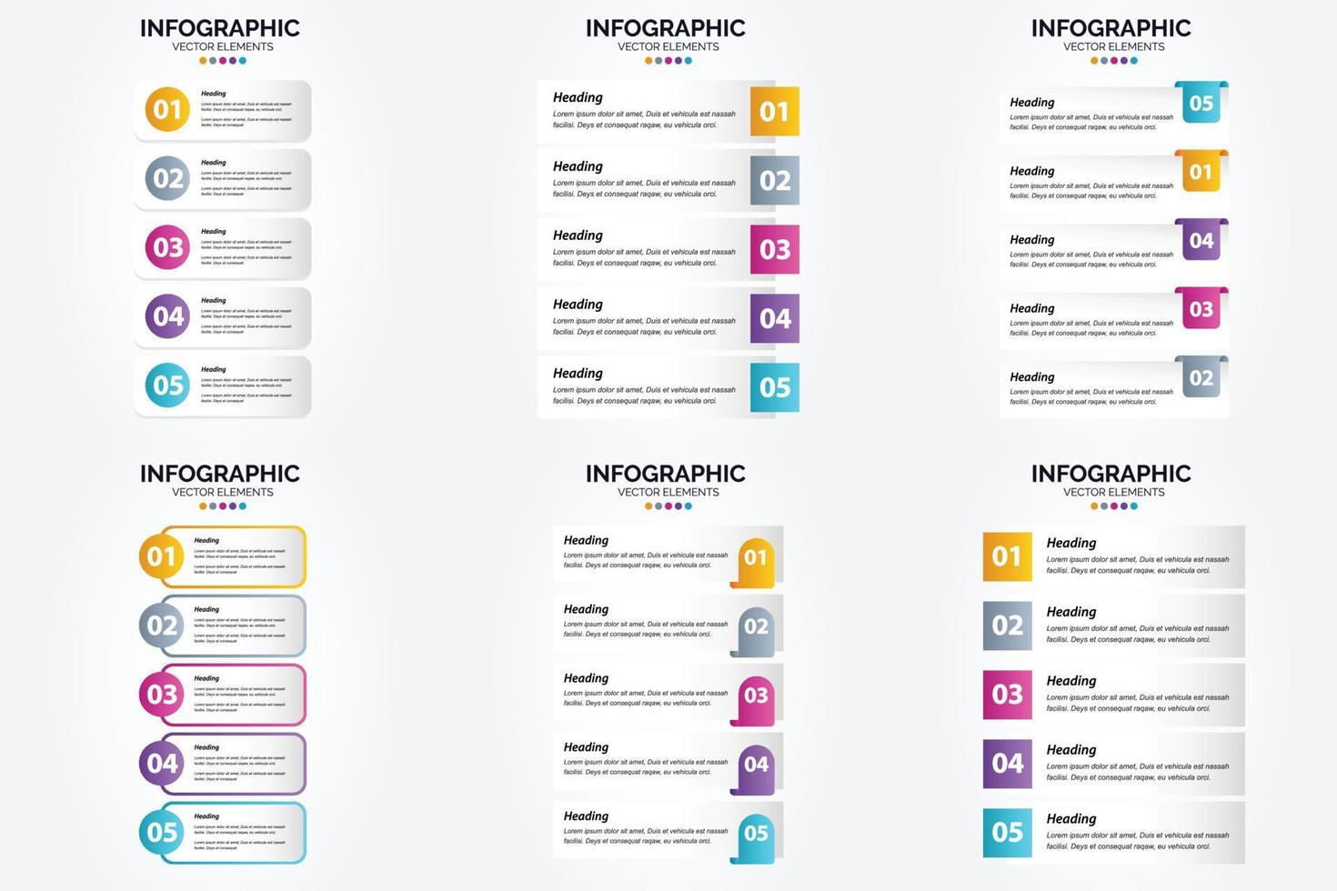 Vector illustration infographics Flat design set for advertising brochure flyer and magazine