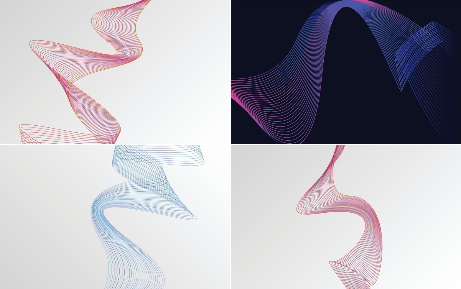 Linear Abstract Vector Art, Icons, and Graphics for Free Download