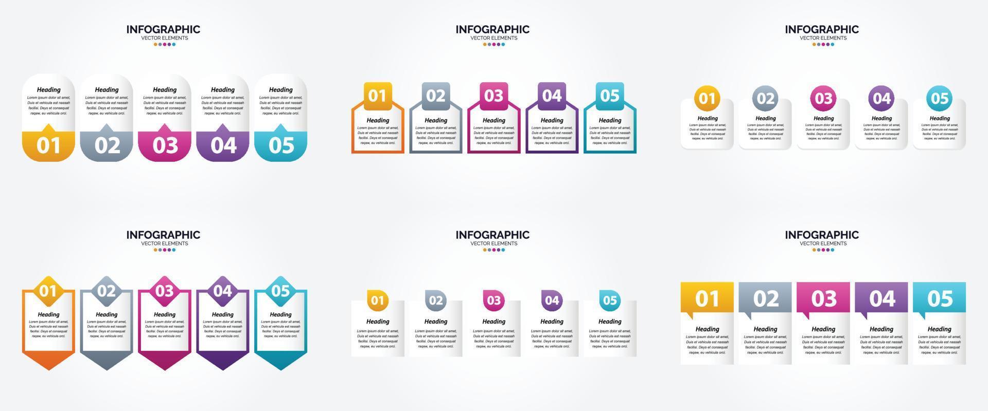 Vector illustration infographics Flat design set for advertising brochure flyer and magazine