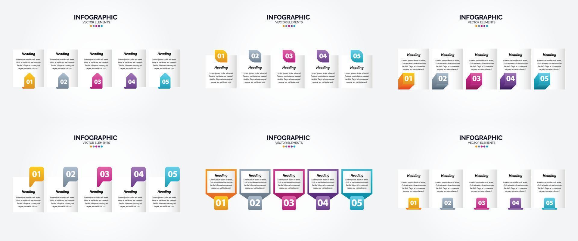 Vector illustration infographics Flat design set for advertising brochure flyer and magazine